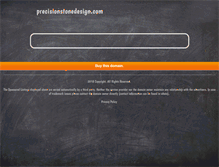 Tablet Screenshot of precisionstonedesign.com